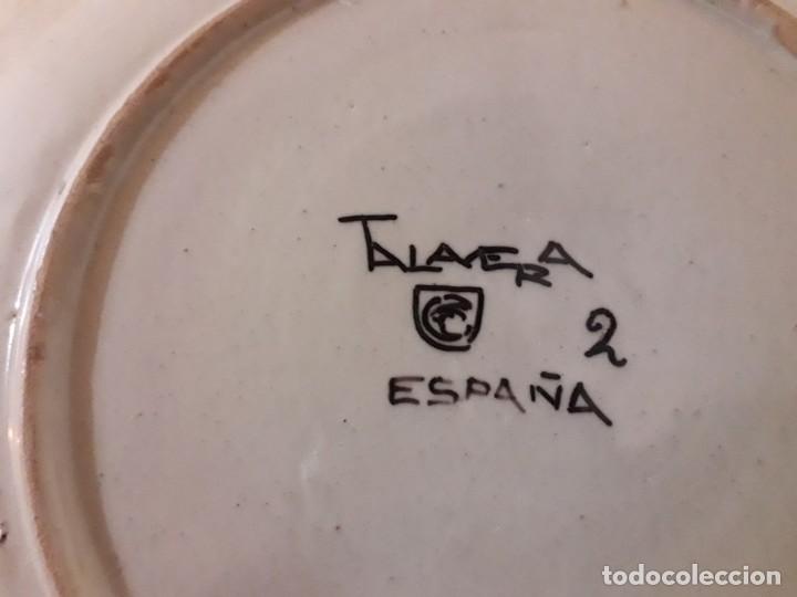 Antig&uuml;edades: Plato de cer&aacute;mica de Talavera - Foto 6