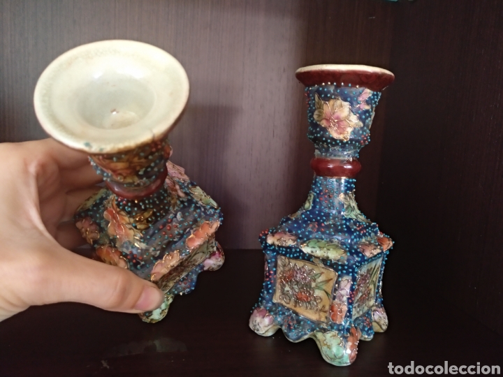 Antig&uuml;edades: -&- Velero , candelabro , satsuma numerado