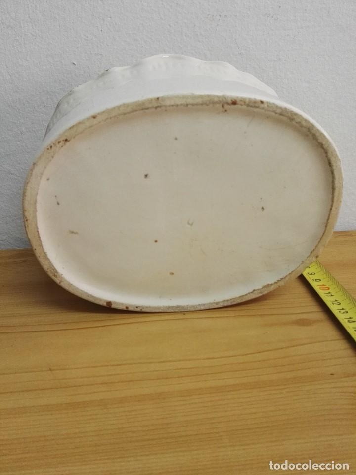 Antig&uuml;edades: Centro de mesa tipo maceta de porcelana - Foto 5