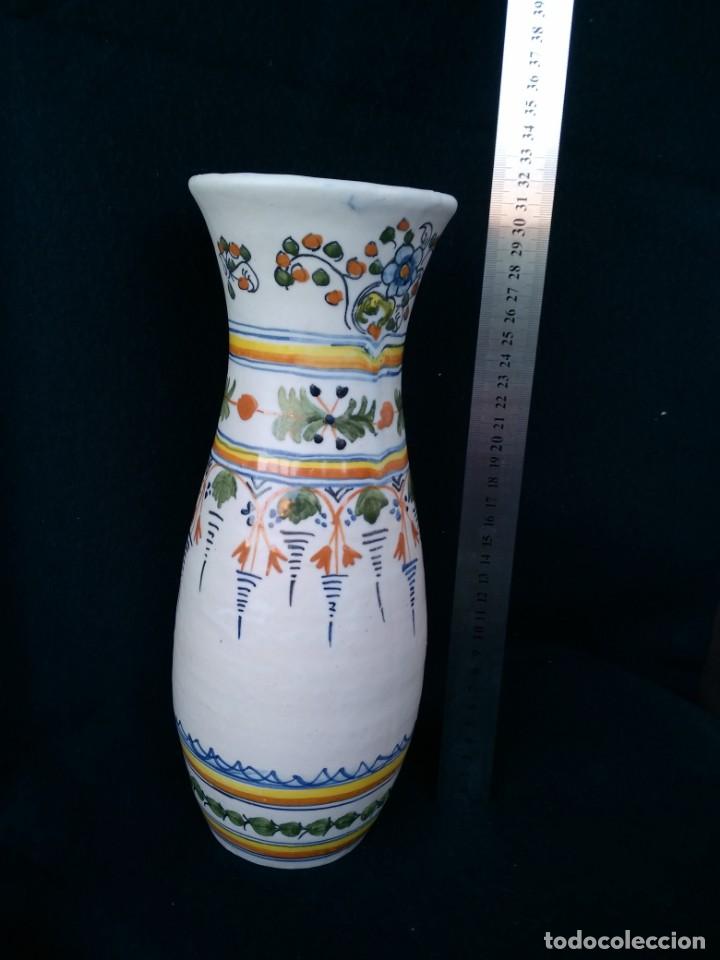 Antig&uuml;edades: Jaron florero ceramica Talavera - Foto 4
