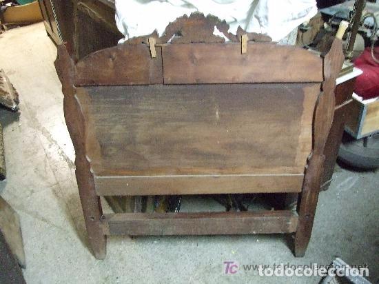 Antig&uuml;edades: CAMA DE CAOBA INDIVIDUAL - Foto 6