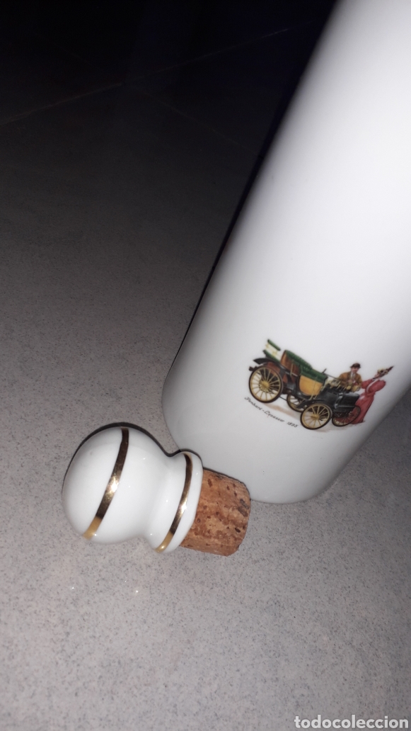 Antig&uuml;edades: Botella ceramica co&ntilde;ac 1895 - Foto 5