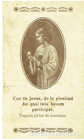 Antig&uuml;edades: ESTAMPA COR DE JES&Uacute;S - Foto 1