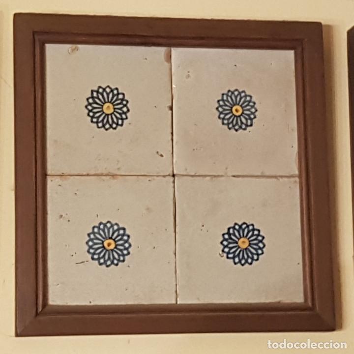 Antig&uuml;edades: Cuadro azulejos sXIX - Foto 1