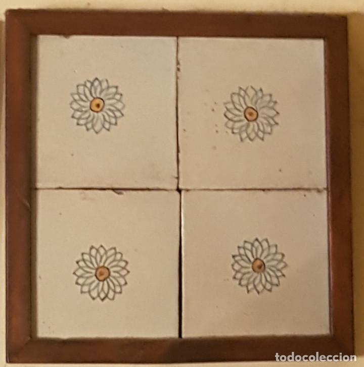 Antig&uuml;edades: Cuadro azulejos sXIX - Foto 1