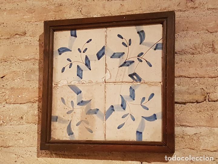 Antig&uuml;edades: Cuadro azulejos sXIX - Foto 1