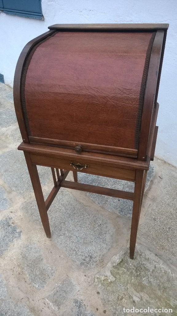 Antig&uuml;edades: Escritorio de madera - Foto 4
