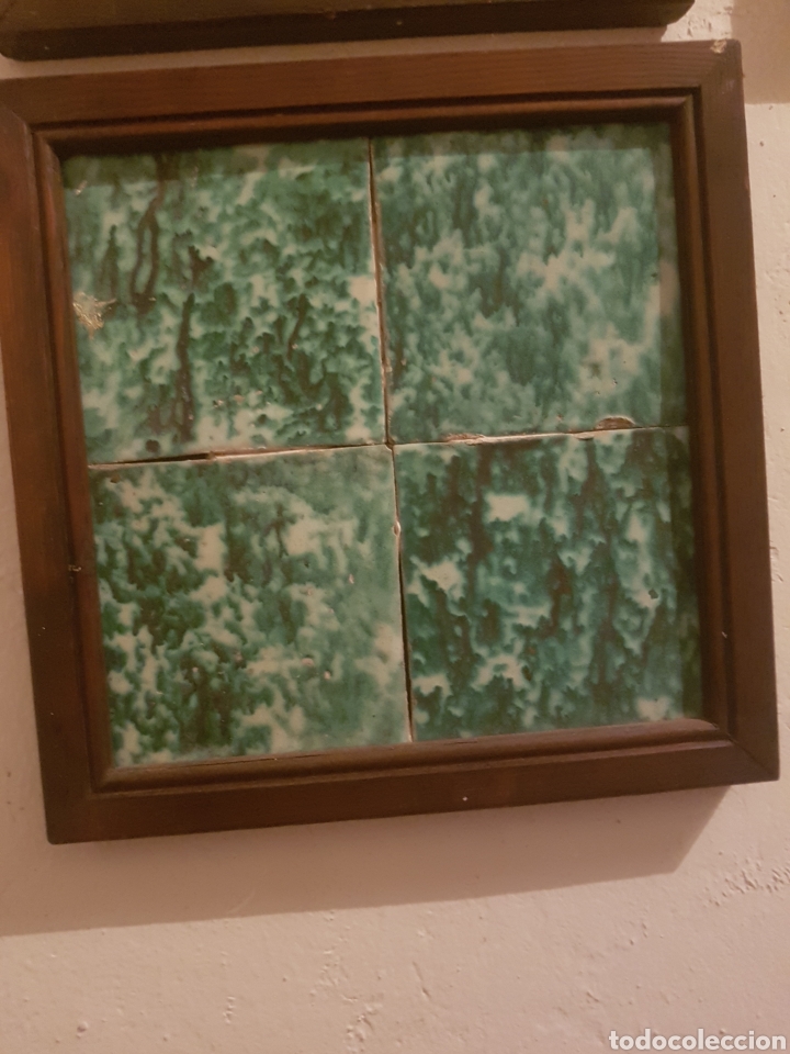 Antig&uuml;edades: Cuadro azulejos sXVIII/XIX - Foto 1