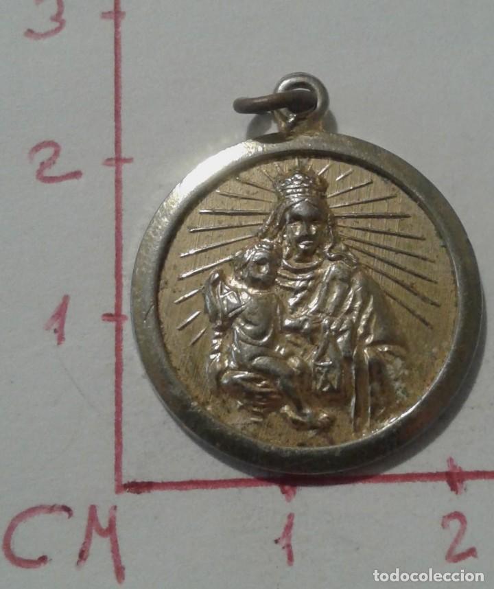 Antig&uuml;edades: MEDALLA RELIGIOSA. VIRGEN MAR&Iacute;A - Foto 1