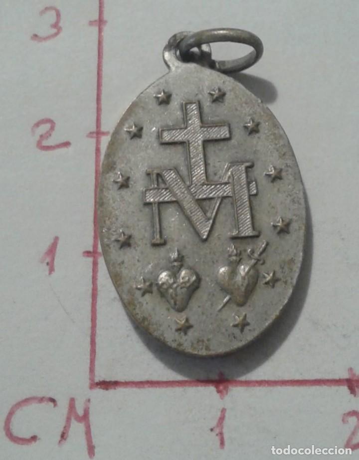 Antig&uuml;edades: MEDALLA RELIGIOSA. VIRGEN MAR&Iacute;A - Foto 2
