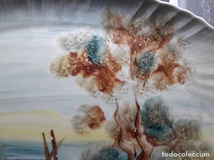 Antig&uuml;edades: Bandeja de cer&aacute;mica - Foto 2