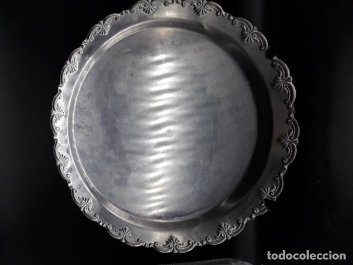 Antig&uuml;edades: Bandeja acero inox - Foto 3