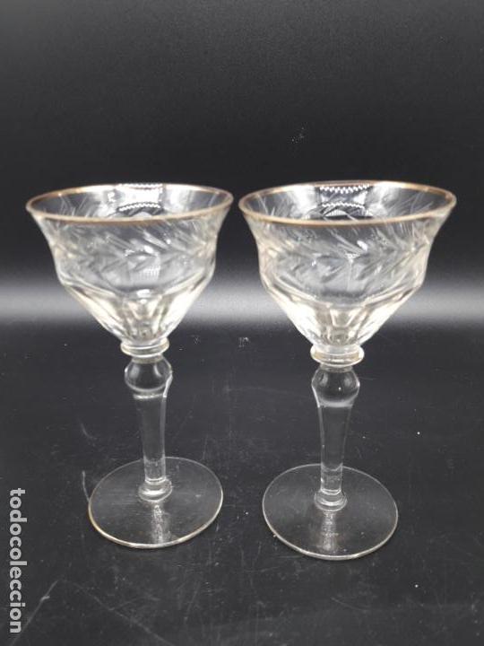 Antig&uuml;edades: 2 Copas de licor - Foto 1