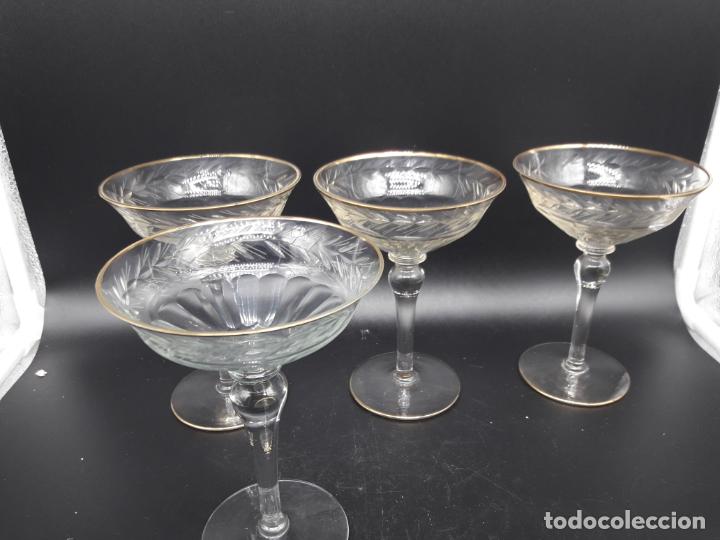 Antig&uuml;edades: 5 Copas de champ&aacute;n - Foto 7
