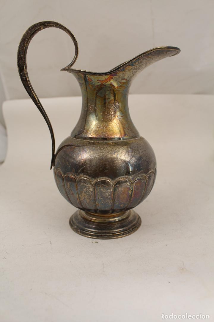 Antig&uuml;edades: jarra plateada - Foto 1