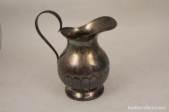 Antig&uuml;edades: jarra en alpaca - Foto 3