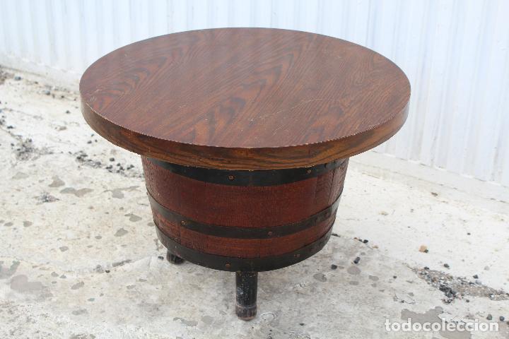 Antig&uuml;edades: mesa tonel - Foto 4