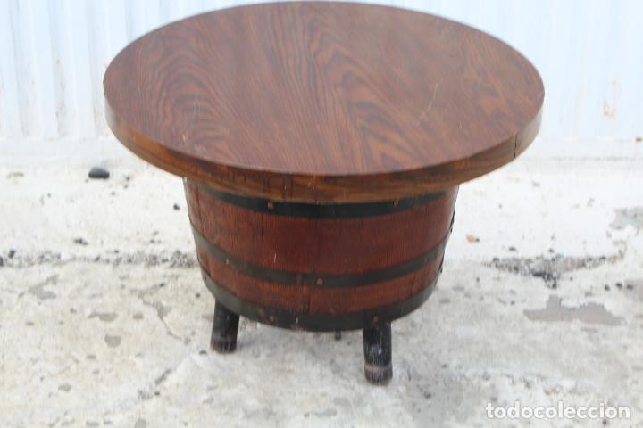 Antig&uuml;edades: mesa tonel - Foto 7