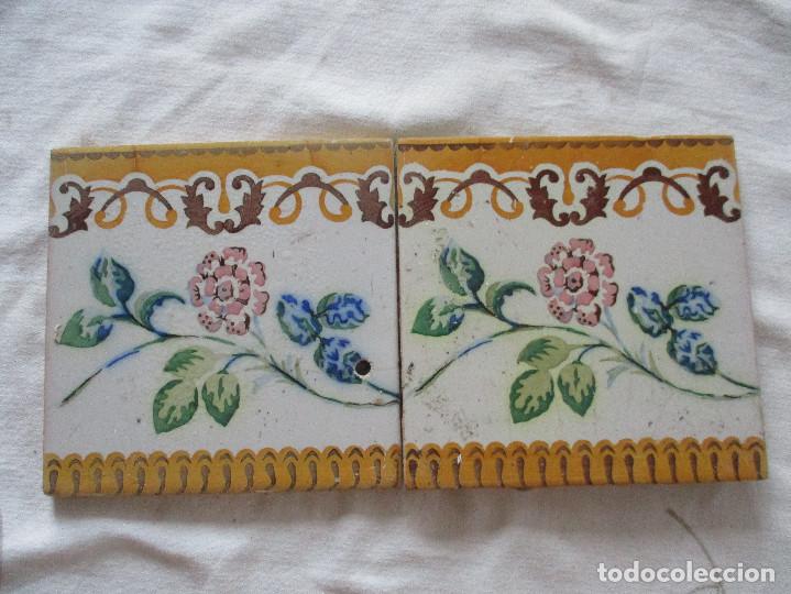 Antig&uuml;edades: Azulejos siglo XIX - Foto 1