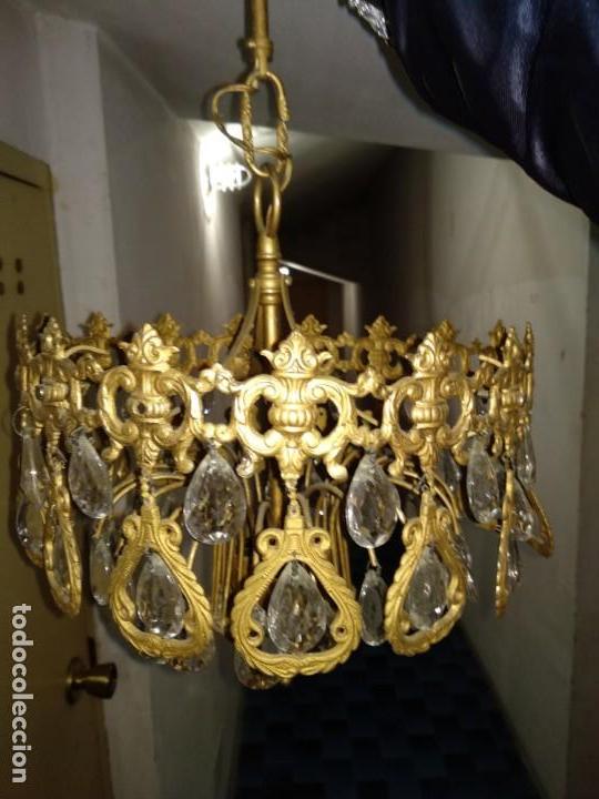 LÁMPARA DE PIEDRAS (Antigüedades - Iluminación - Lámparas Antiguas)
