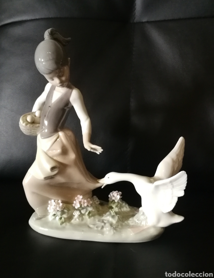 Antiques: Figura LLADR&Oacute; Oca Agresiva ref. 1288
