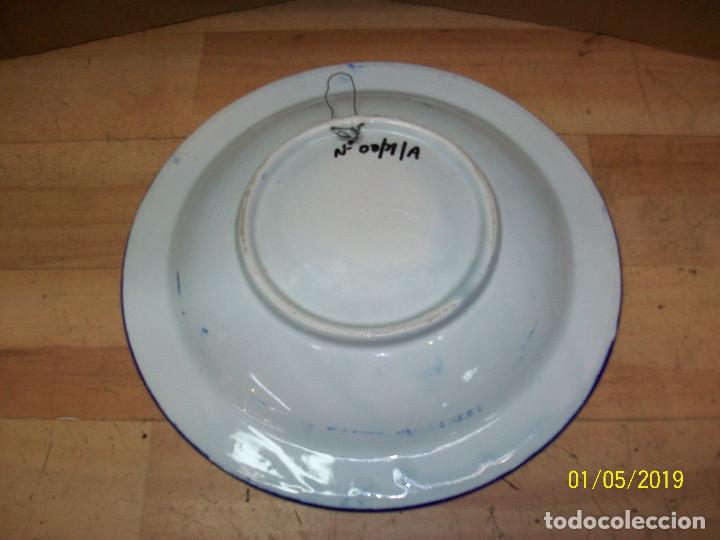 Antig&uuml;edades: PLATO DE CERAMICA-MANISES - Foto 2