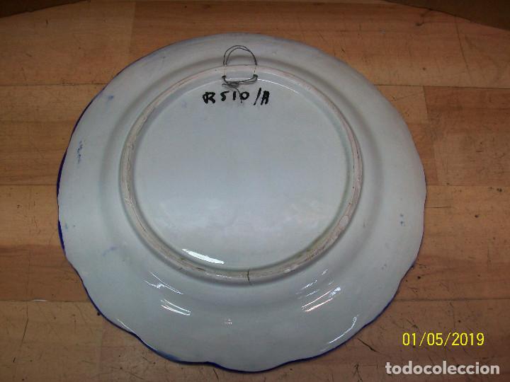Antig&uuml;edades: PLATO DE CERAMICA-MANISES - Foto 2