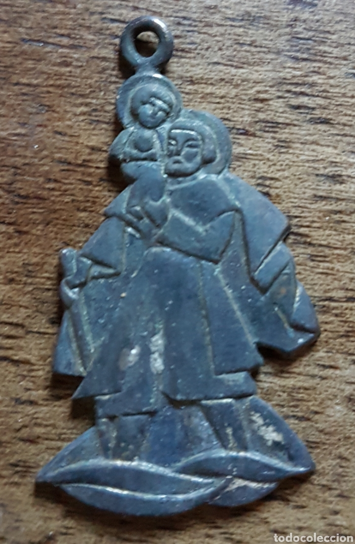 Antig&uuml;edades: Medalla troquelada San Jose - Foto 1