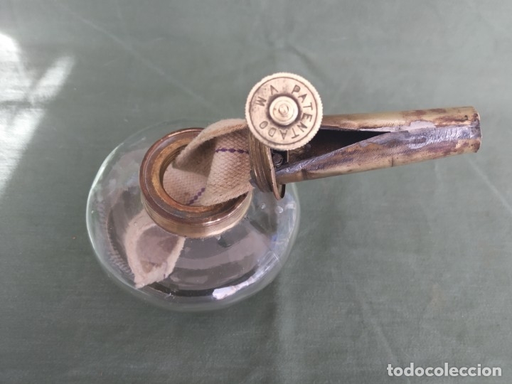 Antig&uuml;edades: CANDIL DE ACEITE - QUINQUE - Foto 6