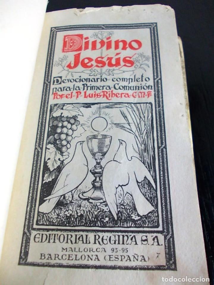 Antig&uuml;edades: Antiguo devocionario Divino jesus de 1963 - Foto 3