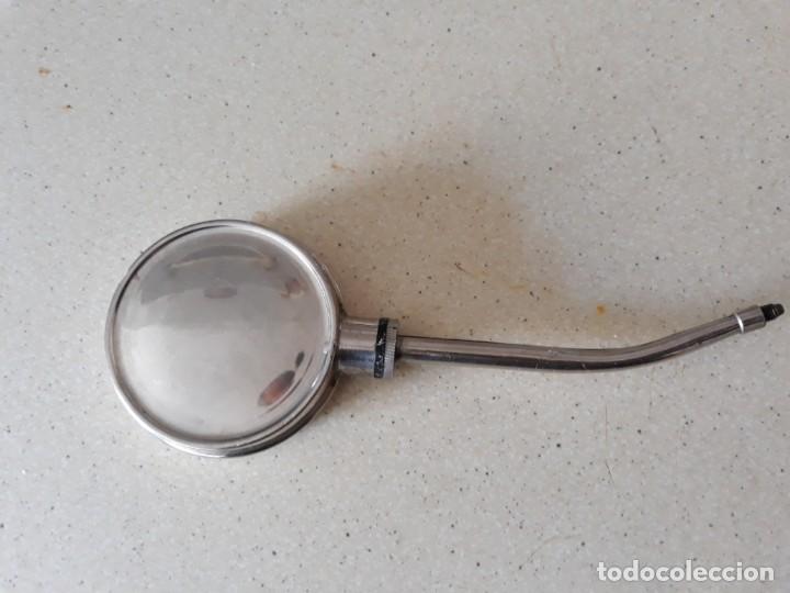 Antig&uuml;edades: Aceitera engrasadora lubricar punta rosca - Foto 1