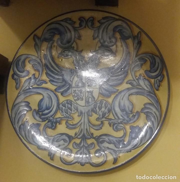 Antig&uuml;edades: Plato de Talavera - Foto 1