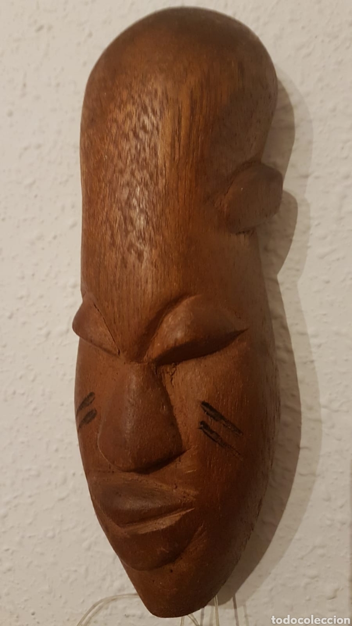 Antig&uuml;edades: Mascara africana de madera - Foto 1