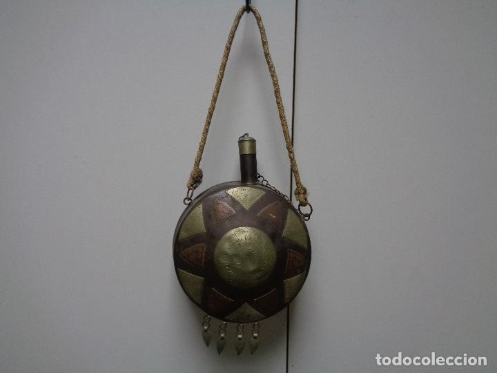 Antig&uuml;edades: cantimplora arabe siglo XIX - Foto 1