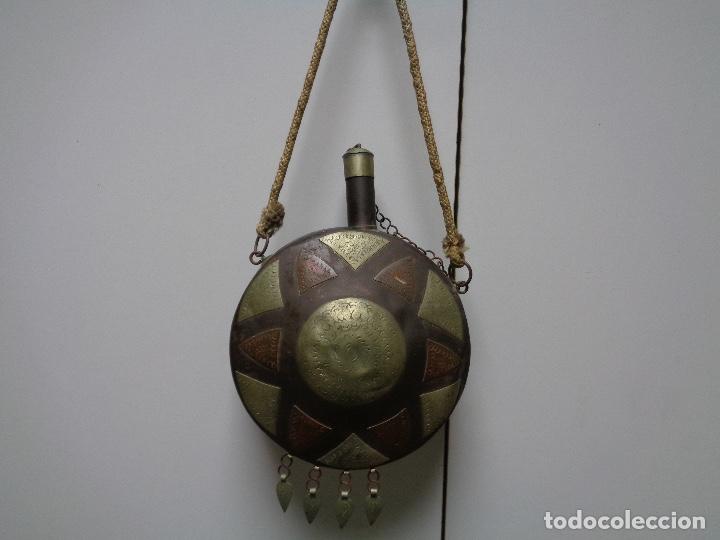 Antig&uuml;edades: cantimplora arabe siglo XIX - Foto 5