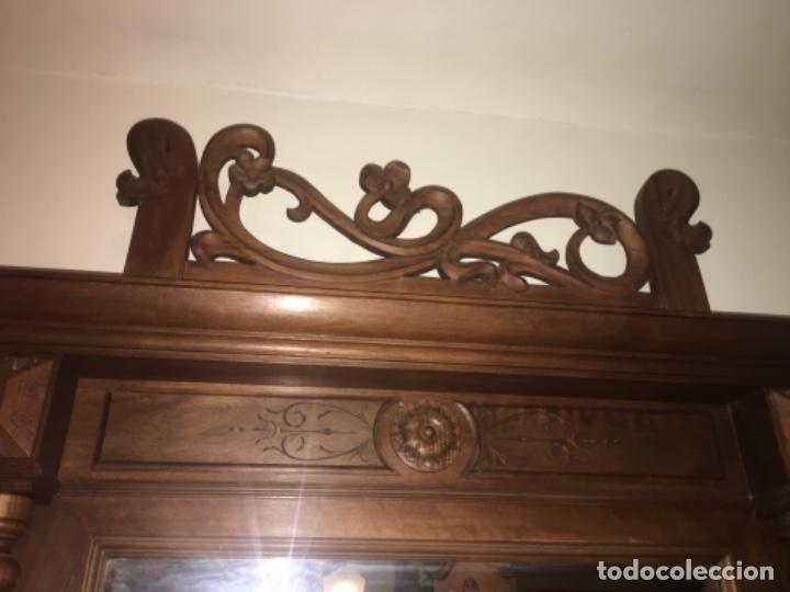 Antig&uuml;edades: Antiguo mueble madera original ff S.XIX - Foto 8