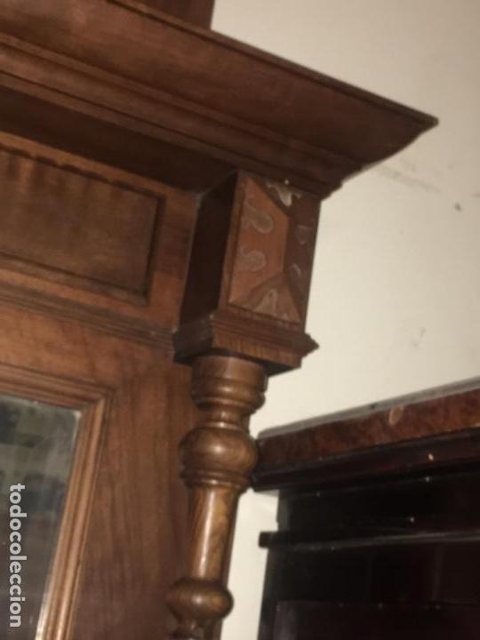 Antig&uuml;edades: Antiguo mueble madera original ff S.XIX - Foto 10