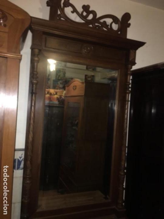 Antig&uuml;edades: Antiguo mueble madera original ff S.XIX - Foto 2