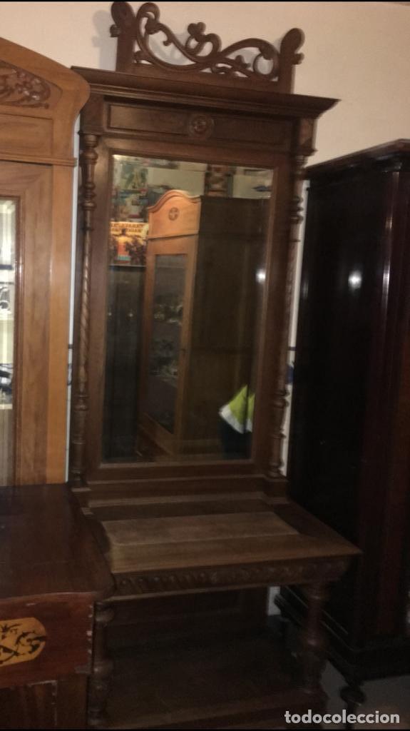 Antig&uuml;edades: Antiguo mueble madera original ff S.XIX - Foto 1