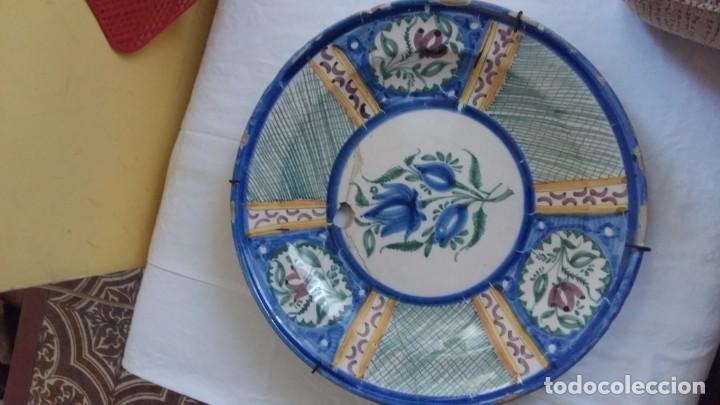Antig&uuml;edades: Plato cer&aacute;mica manises - Foto 1