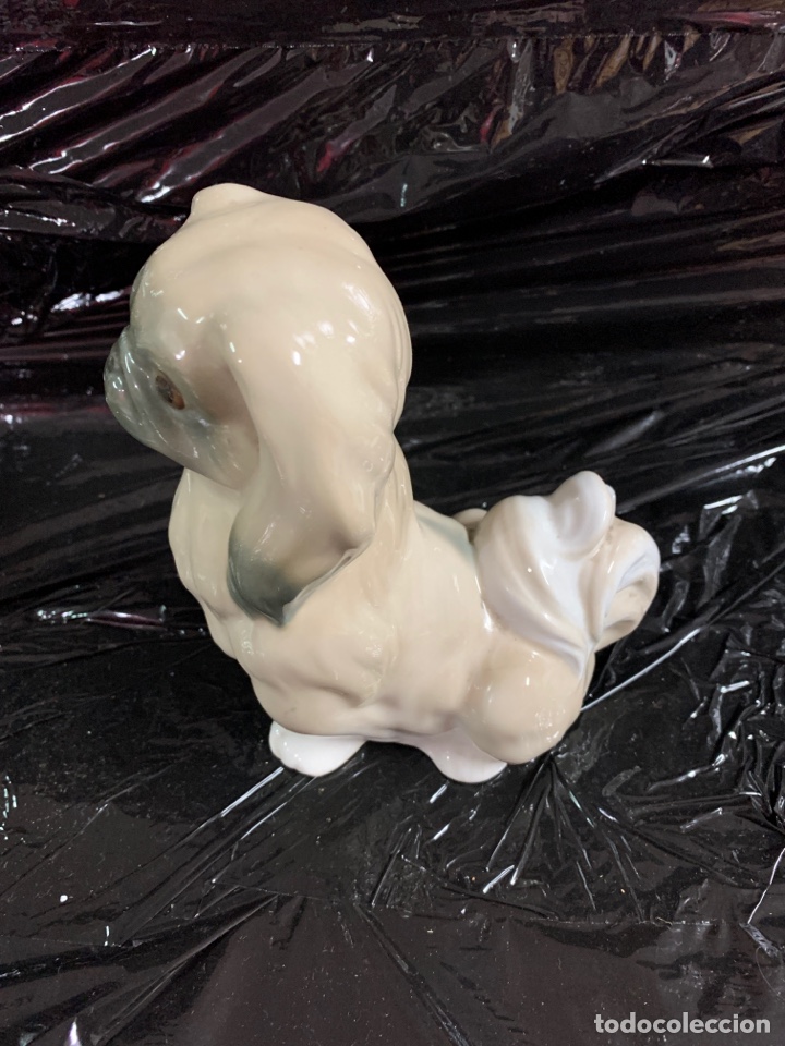 Antig&uuml;edades: Perrito de porcelana de Lladro - Foto 2