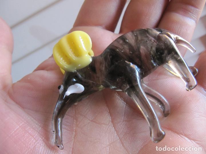 Antig&uuml;edades: MINIATURA DE ELEFANTE EN CRISTAL DE MURANO - Foto 8