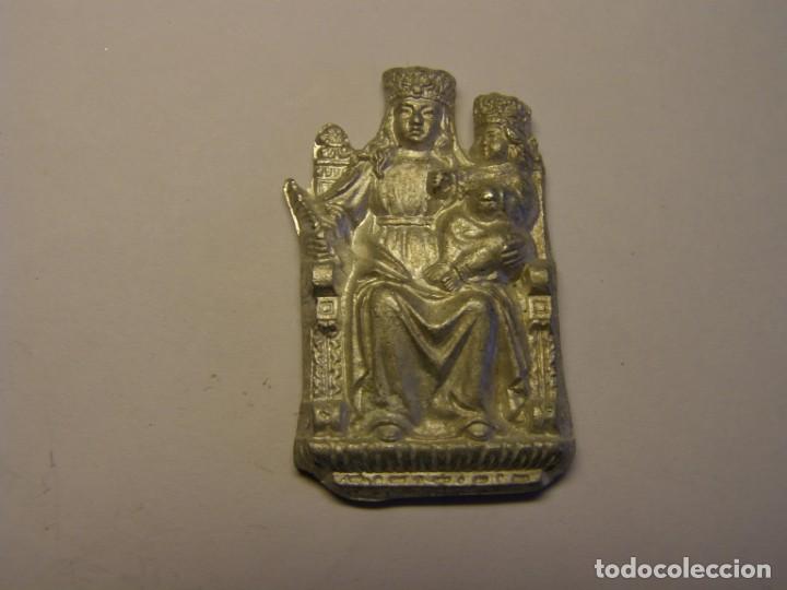 Antig&uuml;edades: Placa con imagen de Virgen con el ni&ntilde;o. - Foto 1