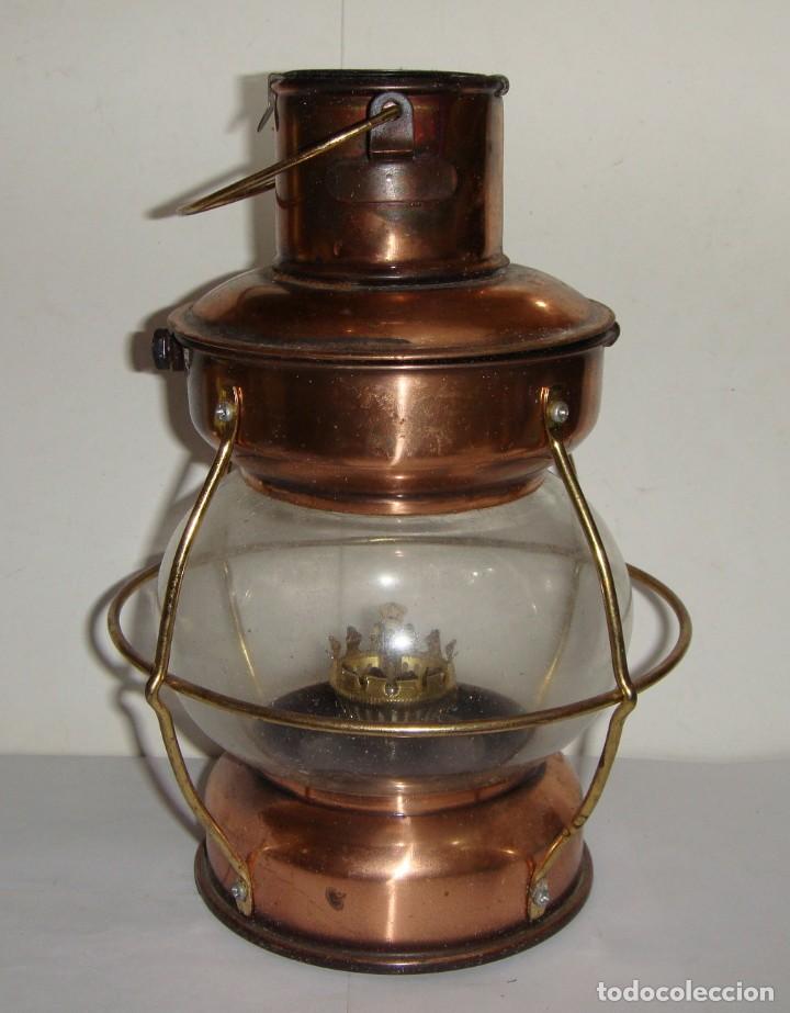 Antig&uuml;edades: Farol de Sobremesa. (23 cm x 16 cm) - Foto 1