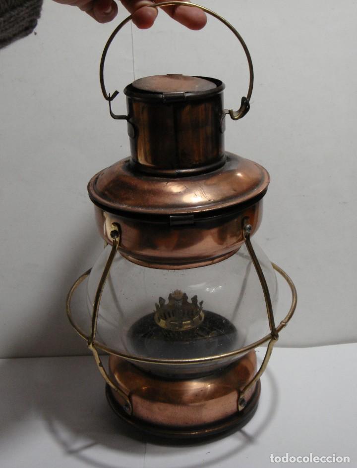 Antig&uuml;edades: Farol de Sobremesa. (23 cm x 16 cm) - Foto 4