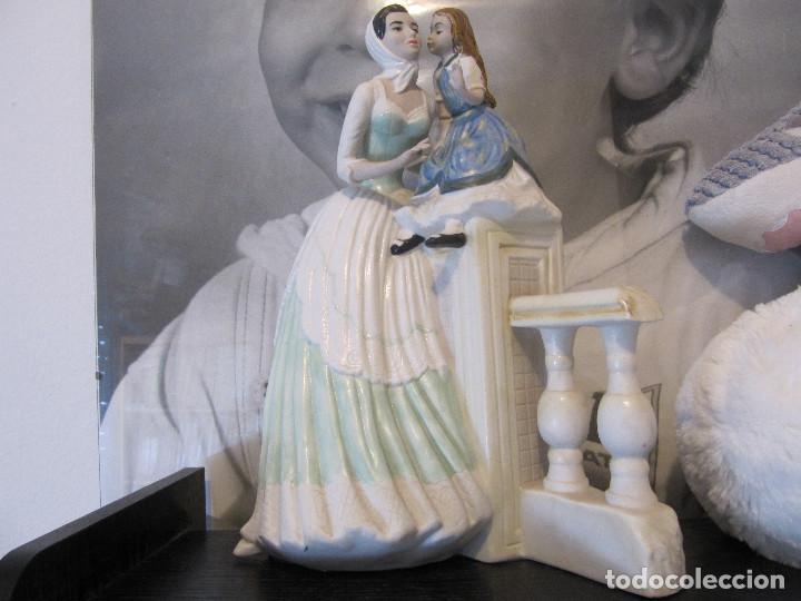 Antig&uuml;edades: ESPECTACULAR FIGURA DE FINA PORCELANA CASADES SPAIN A&Ntilde;OS 60