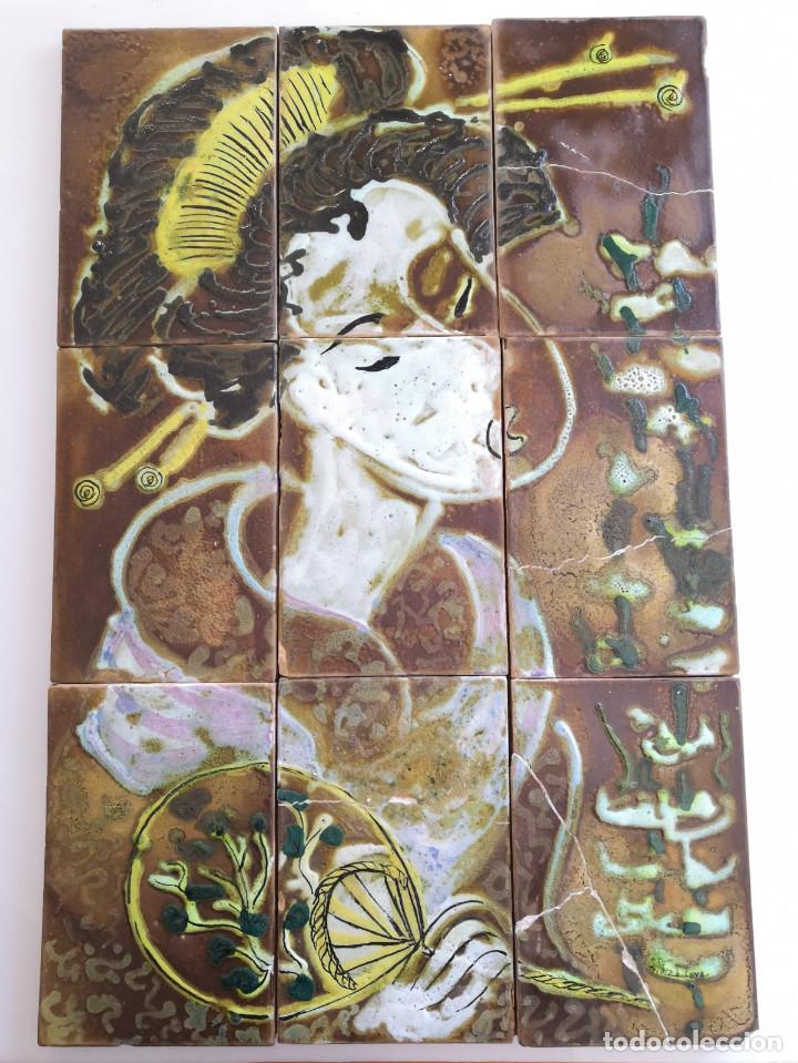 Antig&uuml;edades: RUIZ DE LUNA - GEISHA - GRAN COMPOSICI&Oacute;N - Foto 9