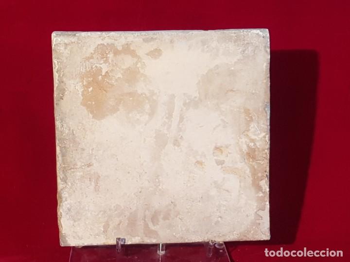 Antig&uuml;edades: Azulejo Valencia s XVIII - Foto 2
