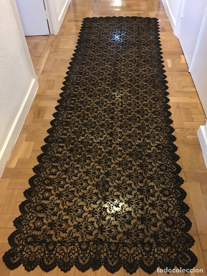 Antig&uuml;edades: PRECIOSA MANTILLA NEGRA - Foto 3