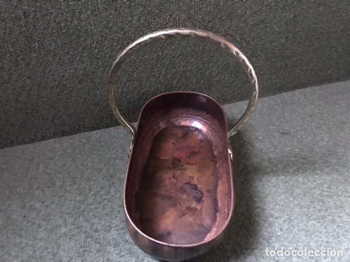 Antig&uuml;edades: CESTA DE COBRE - Foto 4
